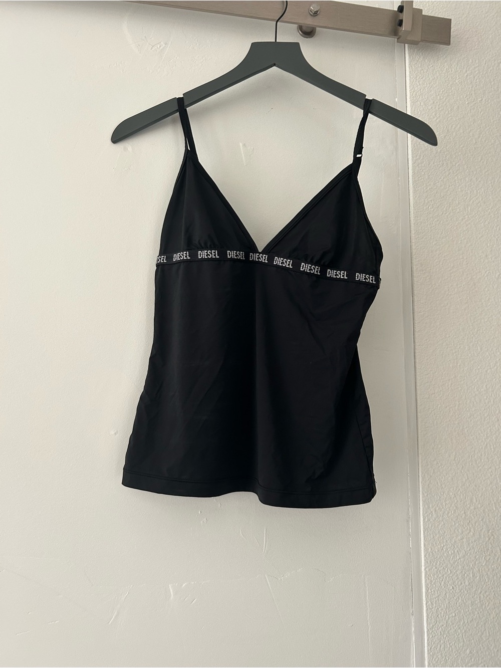 Diesel Black y2k Slip Tank
